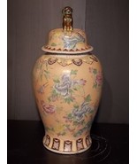 Beautiful Vintage Hand Painted Chinese 32&quot; Temple Jar E745 - £384.47 GBP