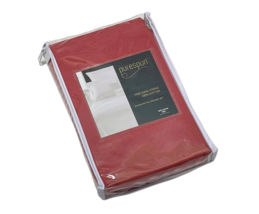 Purespun Pillowcase Set Long-Staple 100% Cotton Red Welspun 20" x 30" St... - $17.82