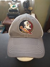 GREY GHOST FSU FLORIDA STATE UNIVERSITY SEMINOLES MESH TRUCKER SNAPBACK ... - £14.79 GBP