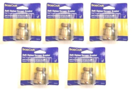 Vacuum Breaker 1&quot; D x 1.552&quot; D Brass - BrassCraft PS612X (5-PACK) - $62.55 CAD