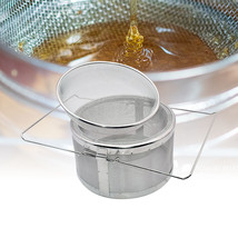 Stainless Steel Double Layer Bee Honey Filter Impurities Filtration Screene - £58.77 GBP