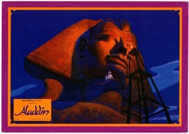 *Walt Disney&#39;s ALADDIN (1992) Aladdin &amp; Princess Jasmine at the Egyptian Sphinx - £35.18 GBP