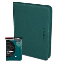 1 BCW Z-Folio 9-Pocket LX Album - Teal - £19.57 GBP