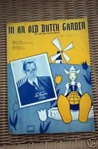 In An Old Dutch Garden (By An Old Dutch Mill) 1939 Sheet Music by Lang Thompson  - £1.40 GBP