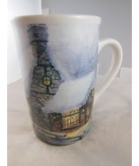 Gorgeous Thomas Kinkade Christmas Winter Scene  Mug 5&quot; x 3&quot; Old Porterfi... - $8.90