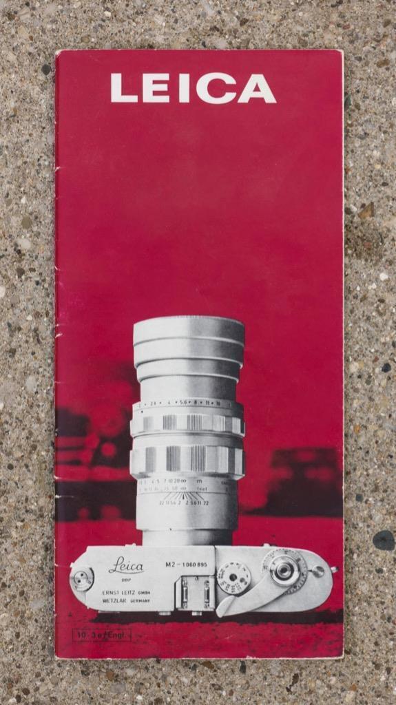 Vintage Leica Camera Lens Catalog 1965 g25 - $34.64