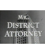 Mr DISTRICT ATTORNEY (1954) 12 Very Rare Episodes + Bonus - £13.27 GBP