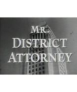 Mr DISTRICT ATTORNEY (1954) 12 Very Rare Episodes + Bonus - $16.95