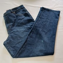 Gloria Vanderbilt Amanda High-Rise Women&#39;s Denim Jeans Size 14 Measured ... - $13.85