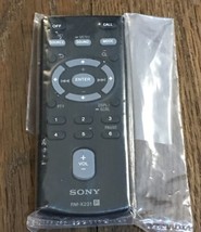 Genuine Sony RM-X231 OEM Remote Control Car Audio System New And Factory Sealed - £18.68 GBP