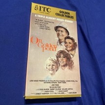 VHS On Golden Pond Henry Fonda Katherine Hepburn PG Triple Academy Award Winner - £4.22 GBP