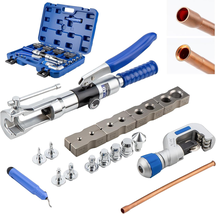 Hydraulic Flaring Tool Kit for 3/16 to 7/8 Inch and Swaging Tools Soft H... - $216.20