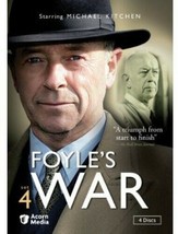 4 DVD Foyle&#39;s War Set 4: Michael Kitchen Anthony Howell Honeysuckle Weeks Lotan - £7.08 GBP