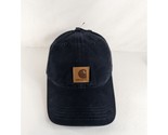 Carhartt Blue Hat Cap Hook And Loop Back One Size - $21.99