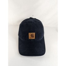 Carhartt Blue Hat Cap Hook And Loop Back One Size - $21.99