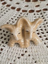 Vintage Double Scottie Dogs Made in Japan Porcelain Figurine Siamese Twi... - £7.46 GBP