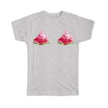 Watermelon Boobs : Gift T-Shirt Funny Tropical For Her Breasts - £19.97 GBP+