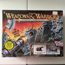 Warriors &amp; Weapons Castle Combat Set Pressman Games 1994 #9703 Battle Action - £71.65 GBP