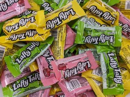 Laffy Taffy Assorted Candy Banana, Cherry, Sour Apple, Strawberry 3 LBS Bag bulk - £19.56 GBP