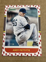 2021 Donruss Andy Pettitte /50 Presidential Collection Retro #248 Yankees - £11.76 GBP