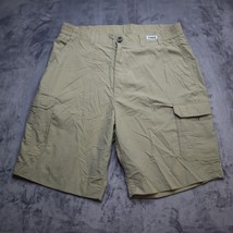 Pacific Trail Shorts Mens Large Khaki Cargo Lightweight Athletic Casual - $19.68