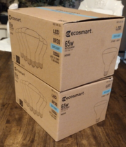 EcoSmart 65-Watt BR30 Dimmable 65W LED Light Bulb Soft White (12-Pack) - £39.53 GBP