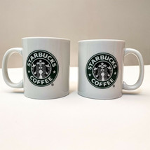 Starbucks Coffee Mug 2006 Classic White Green Siren Mermaid Logo Tea Cup... - $24.65