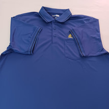 Corner Stone City of Sunny Isles Beach Men's 2XL Blue Polo Shirt Short Sleeve image 10