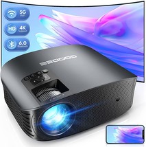 Goodee Projector 4K With Wifi And Bluetooth Supported, Fhd 1080P, Yg600 Plus - $176.99