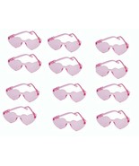 Big Girls Party Glasses JDHXMW 12 Pcs Heart Shapes Sunglasses - $275.14 MXN