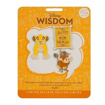 Disney Wisdom Pin Set – Simba – The Lion King – November – Limited Release - £19.41 GBP