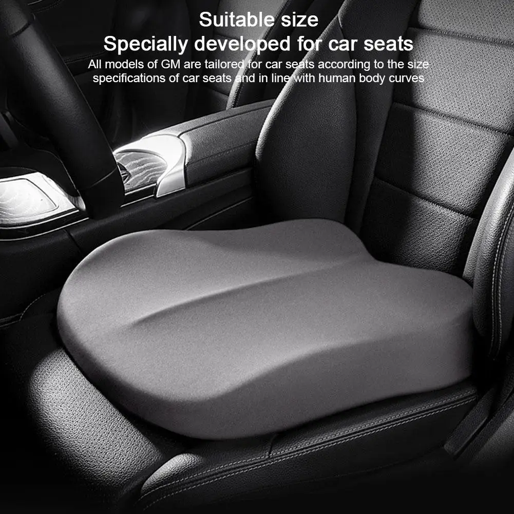 Car Main Driver Seat Booster Seat Cushion Memory Foam Cushion Relief Chair - £23.26 GBP+
