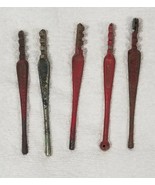 5 Vintage Glass Cutters RED DEVIL FLETCHER Trojan Great Neck - $240.95 MXN