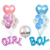 20pcs Gender Reveal Party Supplies Kit Baby Boy Or Girl Gender Reveal De... - £14.12 GBP