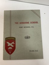 Original Post WW2 1946 US Army Airborne School Fort Benning Class book B-2 - £103.87 GBP