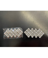 silver clear Rhinestone pin brooches decorative 3 1/4”x 1 5/8” - $11.71 CAD