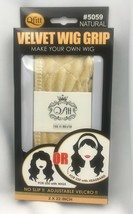 QFITT MAKE YOUR OWN WIG DIY VELVET WIG GRIP HEADBAND NATURAL  #5059 2X22... - £1.55 GBP