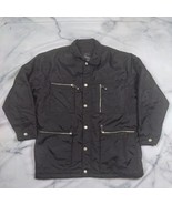 Structure Architects of Style Mens Black Jacket Size L 4zip pocket butto... - $529.28 MXN