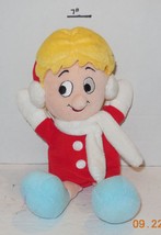 9&quot; Build A Bear Frosty The Snowman Karen Christmas Doll Stuffed Animal Plush Toy - £11.62 GBP