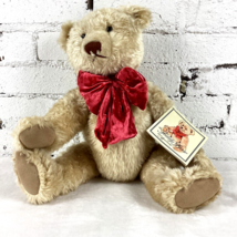 Commonwealth Bialosky Bear Plush Stuffed Animal 100th Anniversary Red Bo... - £20.88 GBP