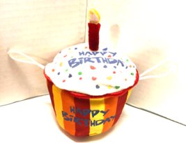 Build A Bear Happy Birthday Cupcake 4&quot; Plush Accessory with Tags - £6.22 GBP