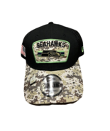 NWT New Seattle Seahawks New Era 9Forty Salute To Service Trucker Snapba... - £18.65 GBP