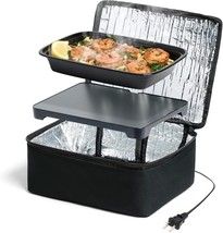 Hotlogic Mini Portable Electric Lunch Box Food Heater -, Black (120V). - $51.97