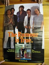 The Rumour Is True Poster Band Shot Frogs Sprouts Clogs and Krauts Graha... - $3,326.53 MXN