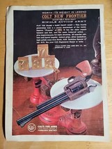 Vintage Ad Colt&#39;s Fire Arms &#39;Colt New Frontier&#39; New Generation From 1873... - £6.70 GBP