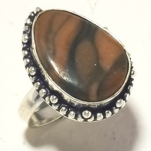 Rhodonite Gemstone Handmade Valentine&#39;s Day Gift Ring Jewelry 9.50&quot; SA 1915 - £4.06 GBP