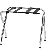 USTECH X-Shape Single Tier Foldable Luggage Rack with Nylon Straps &amp; Rub... - $39.42