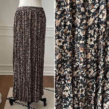 Vintage 90s Compagnie Internationale Express Broomstick Prairie Skirt S M - $32.40