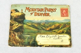 Mountain Parks of Denver Colorado Fold-out Postcard Book, Collectible Pictures - $14.65