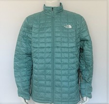 THE NORTH FACE MEN THERMOBALL ECO JACKET FULL ZIP INSULATED BRISTOL BLUE... - $99.97